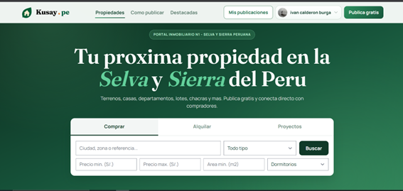 Plataforma Kusay para administracion de ventas